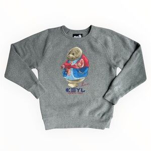 Nintendo New York Exclusive Splatoon 3 Sweatshirt Small Manatee Swag Splatsville